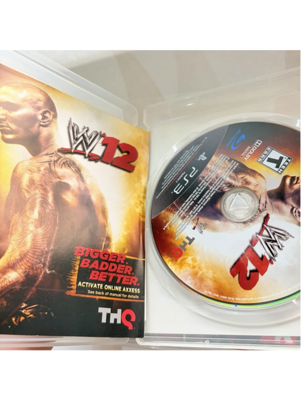 WWE 2K15 WWE 2K14 WWE ’12 PS3 Complete CIB Video Game Lot of 3 Tested